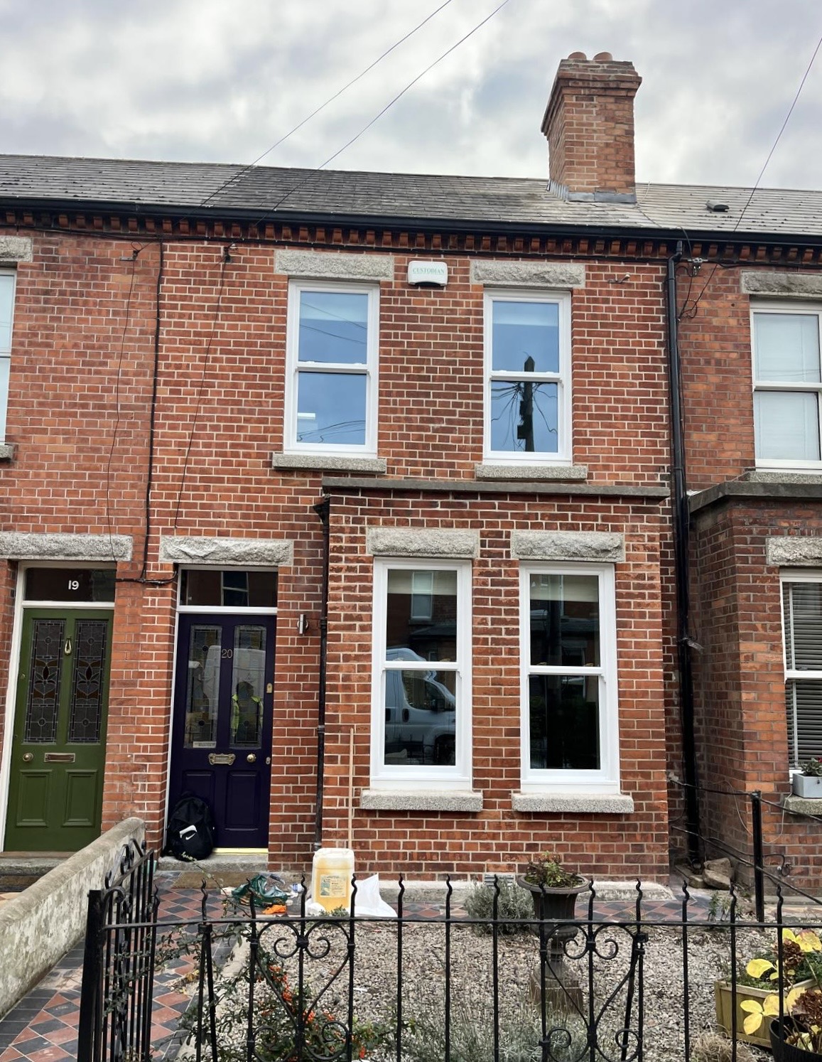 Georgian & Victorian Period Homes — façade after repointing and cleaning