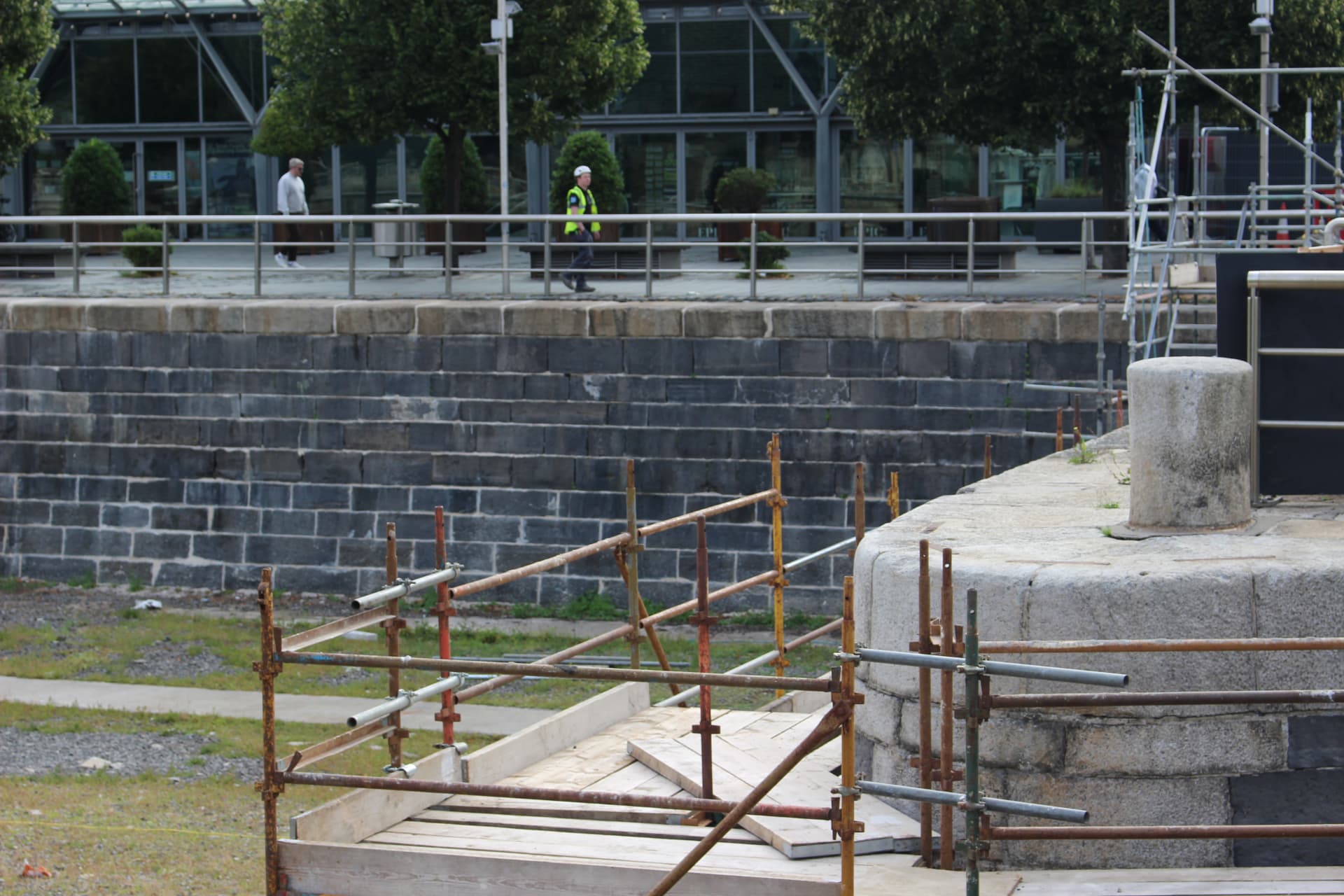 George's Dock — Dry Dock Stonework Restoration