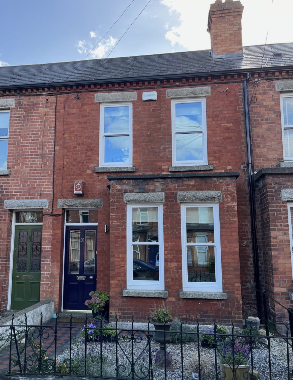 Georgian & Victorian Period Homes — façade before repointing and cleaning